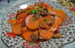 胡蘿卜炒肉的做法有哪些？